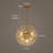 Corbel 6 - Light Iron Dimmable Sputnik and Kitchen Island Globe and Geometric Chandelier