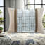 Ensembles de literie de luxe 7 pièces, polyester hypoallergénique, hôtel moderne bleu