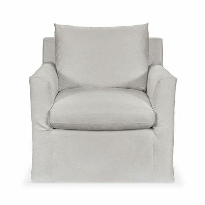 Cassiano Upholstered Fabric Swivel Chair