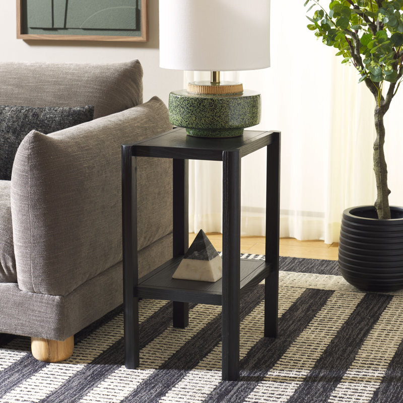 Table d'appoint Hendro, Noir, noir, noir, noir