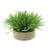 Faux Grass in Wicker/Rattan Basket-1361901443