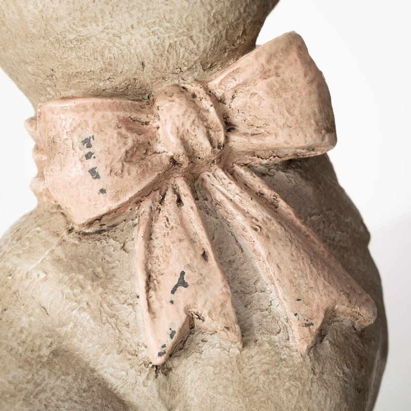 Figurine de lapin 12 ", résine