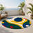 Perky Glide Indoor And Outdoor Area Rug-483428469