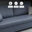 Canapé-lit convertible double en tissu 81,1 po Nano Tech-130155074