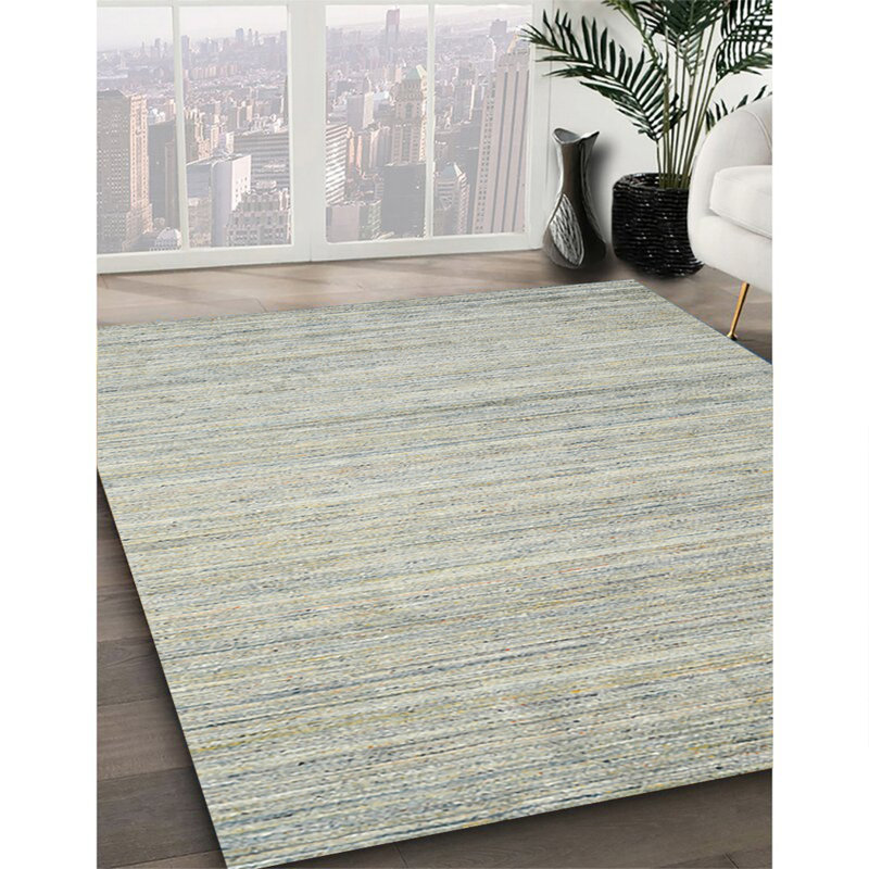 Geometric Indoor Rug, Square 5'