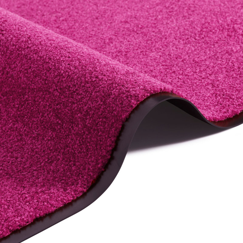 Wash & Clean Doormat, 40cm W x 60cm L, Raspberry Red