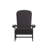Rankins All-Weather Poly Resin Wood Adirondack Chairs with Cushions-1580249120