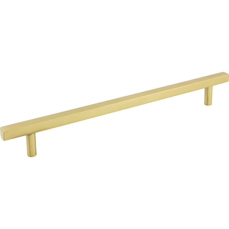Dominique Bar Pull, Brushed Gold, 3 3/4"