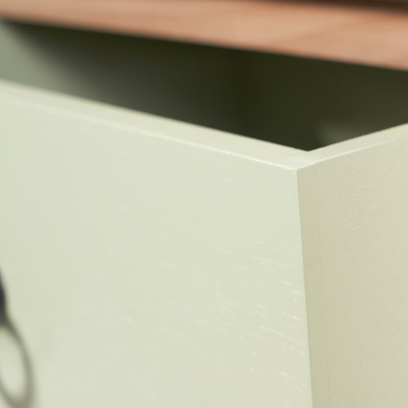 42cm W Solid Wood Bedside Table