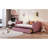 Twin Daybed In Pink With 2 Practical Drawers And Ergonomic Back For Classy Bedroom Sophistication - Size Fascinating Fascination-747278399