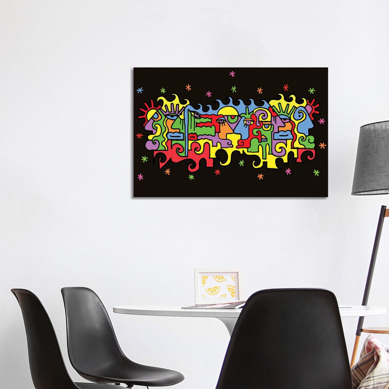 Floating by Billy The Artist - Print on Canvas, Wrapped Canvas, 66.04 cm H x 45.72 cm W x 3.175 cm D