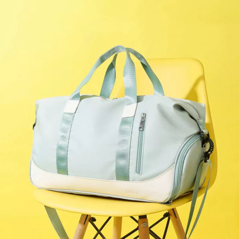 Sac de sport avec sac à bandoulière, Vert