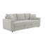 Canapé-lit modulaire Beige Boucle