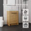 Meuble-lavabo autoportant avec lavabo