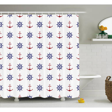 Ambesonne Inspirational Shower Curtain with Hooks Included | Wayfair