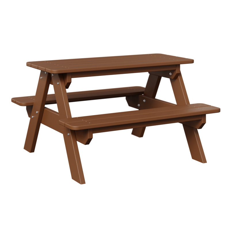 Table de pique-nique rectangulaire pour enfants Berlin Gardens, Cèdre