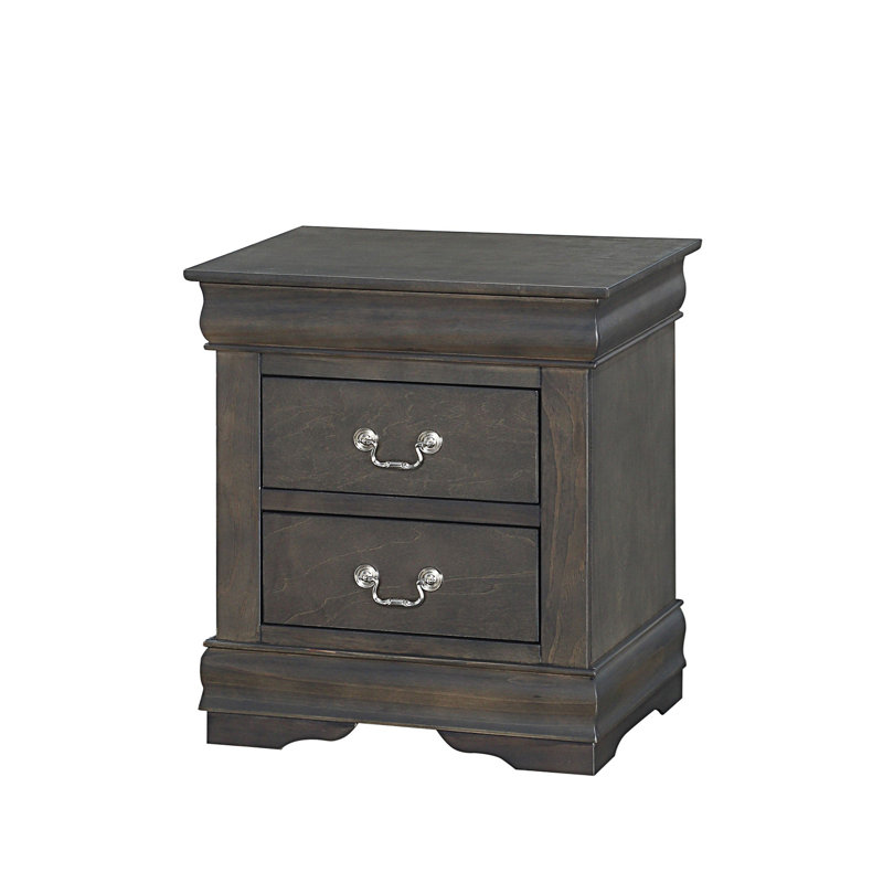 Bedside Table, Simple Bedside Table Bedside Table, Dark Gray