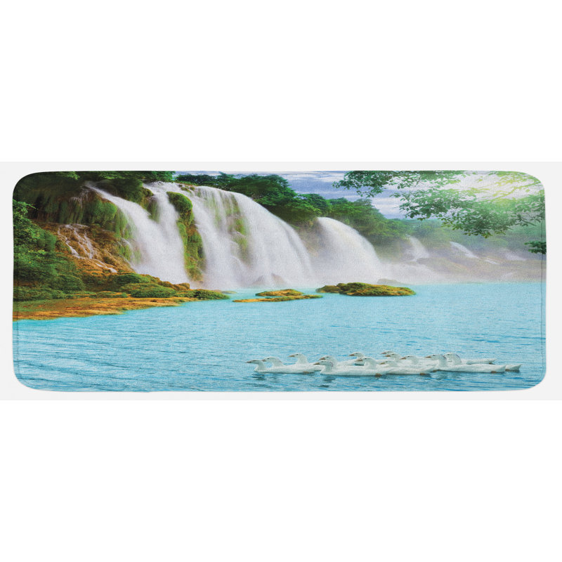Tapis de cuisine cascade
