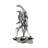 STEEL IDOL FISH TABLE SCULPTURE