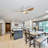 56 Inch Modern Ceiling Fans Dimmable LED Light Quiet DC Reversible Motor For Indoor & Outdoor
