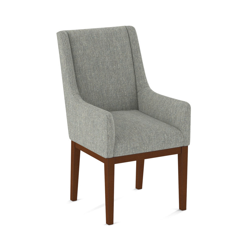Upholstered Arm Chair, 61492-88, English Saddle