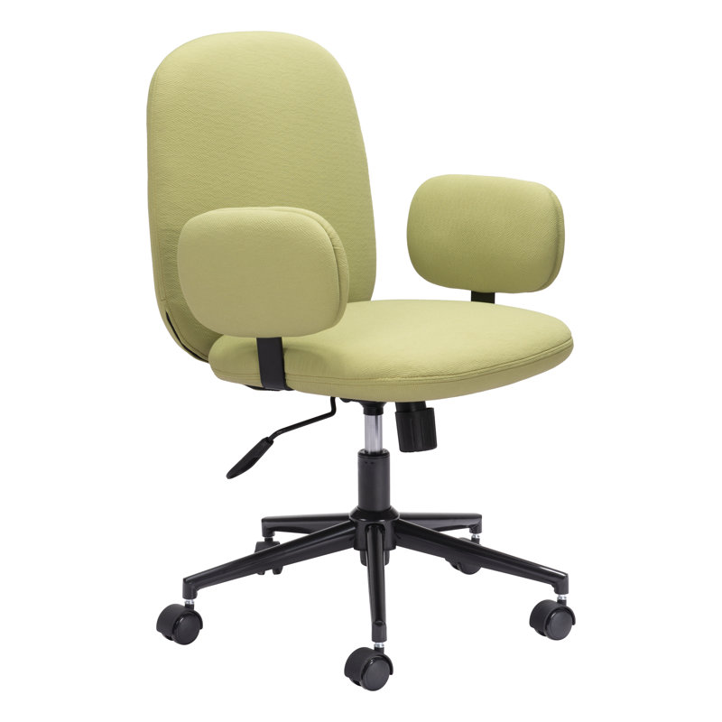 Chaise de bureau Lionel, Vert olive