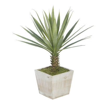 Plante de bureau yucca artificielle en pot de fleurs
