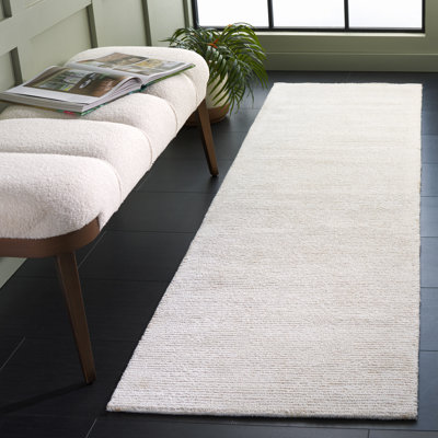 Tapis en laine / ivoire touffeté à la main Alpers