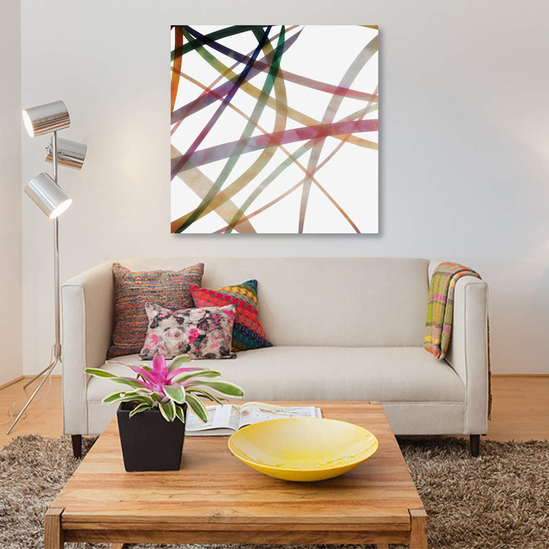 « intacts iv », reproduction sur toile, H 26 po x l 26 po x P 1,5 po, Toile tendue, Pas de tapis