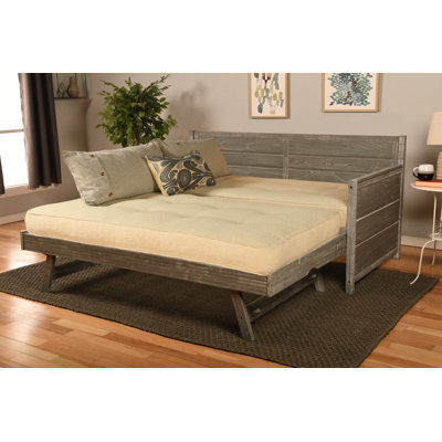 Braunste Twin MDF Wood Daybed with Trundle(Mattresses Included)