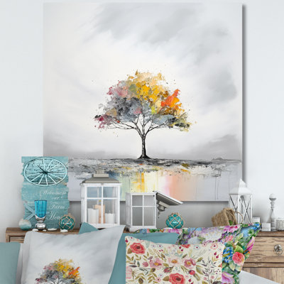 Minimalisme, arc-en-ciel, impression sur toile