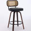 De 2 tabourets de bar à oreilles American Design