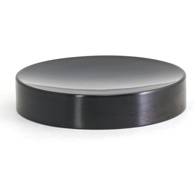 Porte-savon rond en acier inoxydable
