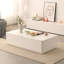 Table basse moderne simple de style crème-107197902