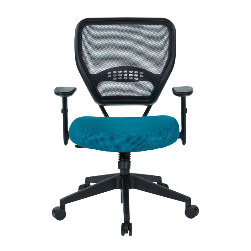 SPACE Task Chair, Blue Mesh Fabric