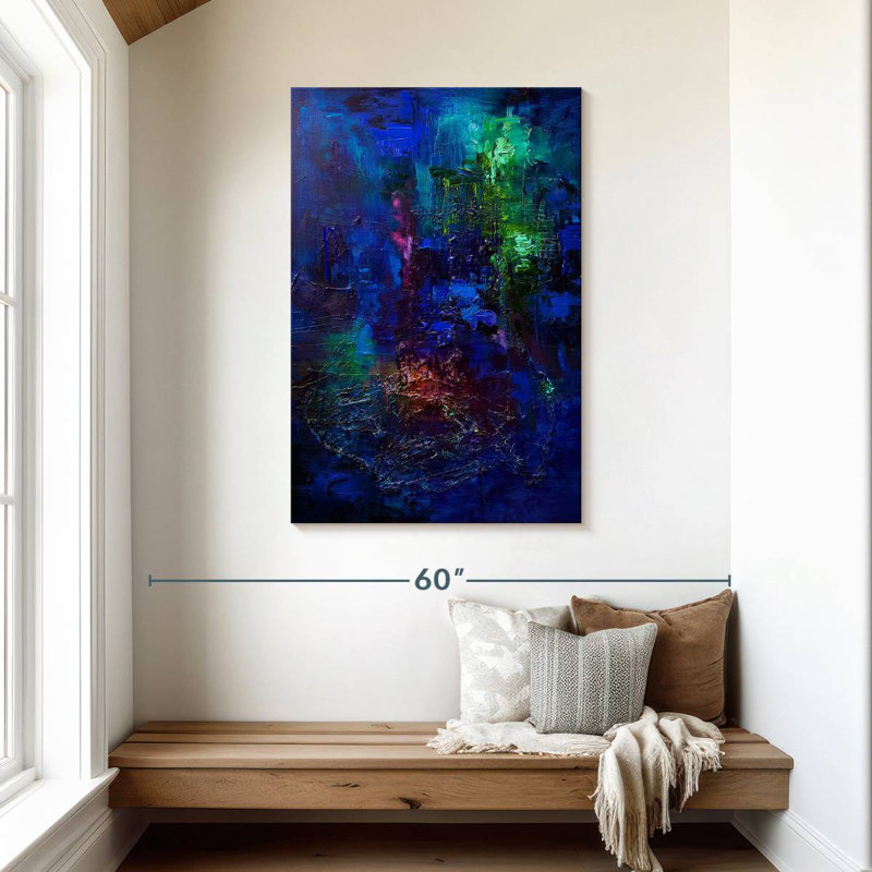 Avery Blue II, 45" H x 30" W