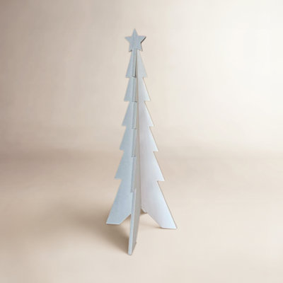 3D Tree With Star Top Christmas Decor
