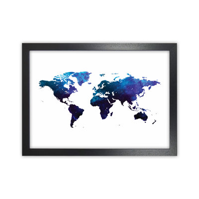 Galaxy World Map - Print