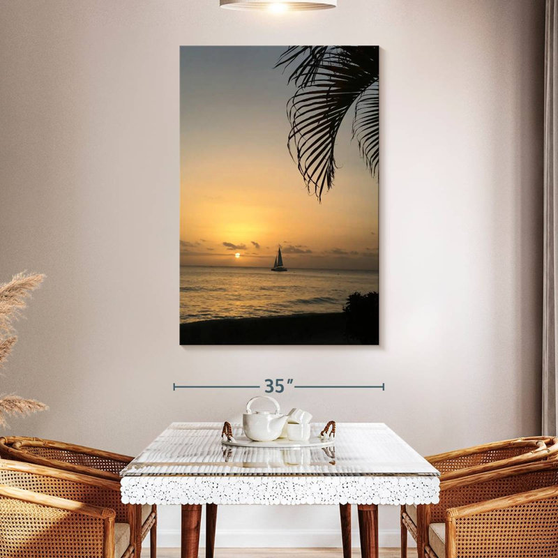 Gillard Sunset Sail, 51" H x 34" W