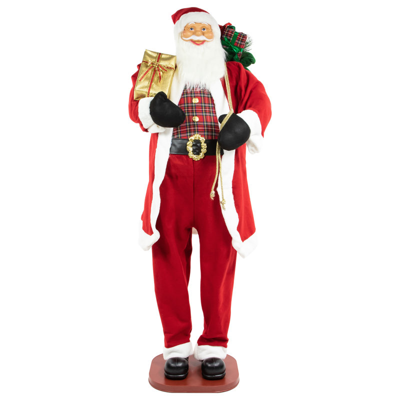 Figurine de père Noël 72 po debout