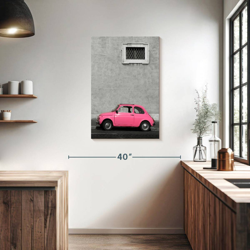 Voiture rétro Mehar Girly, H 36 po x l 24 po