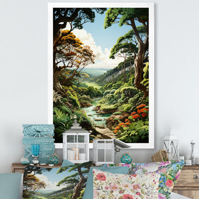 " River Into Enchanted Woods II "