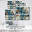 Fleurs audacieuses sur toile-882234169