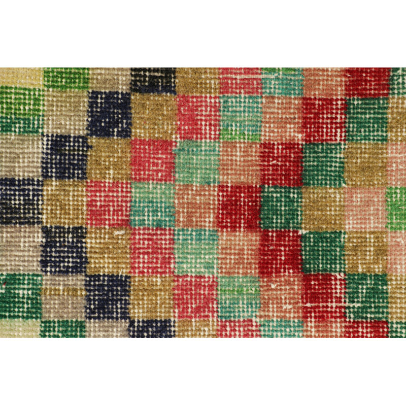 One-of-a-Kind 1'11"X3'11" Hand Knotted Area Rug