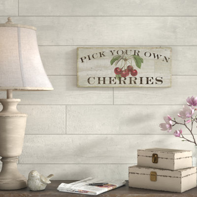 « farm freshed cerises », reproduction d’impression sur toile tendue