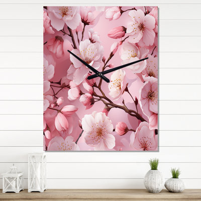 Janaeyah - Abstract Wall Clock