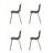 Holi Stacking Perforated Side Chair-95376541