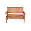 Manufactured Wood Wood Outdoor Bench