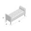 Banc de rangement à couvercle rabattable rembourré-1561427472