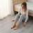 Peel And Stick Vinyl Floor Tiles - 20 Sq. Ft Coverage, 12"X12" Self-Adhesive Water Resistant Flooring Planks, Easy Diy Installation For Kitchen, Bedroom, Living Room-125361333